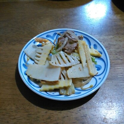 しゃきしゃき感が良いですよね、美味しくいただきました。